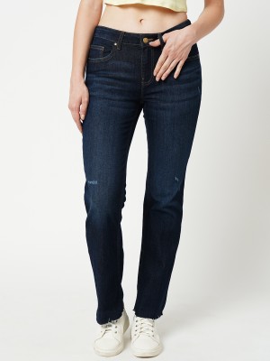 ONLY Flared Women Dark Blue Jeans