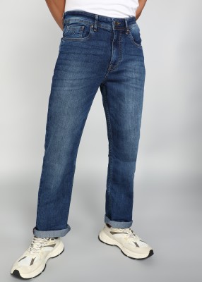 BEING HUMAN Boot-Leg Men Blue Jeans