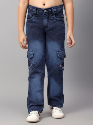 High Fame Regular Boys Dark Blue Jeans
