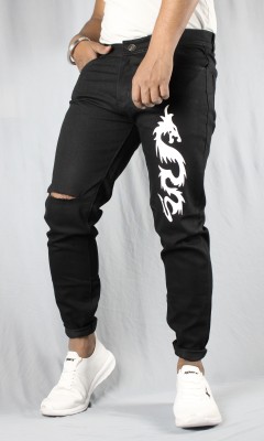 Styzon Skinny Men Black Jeans