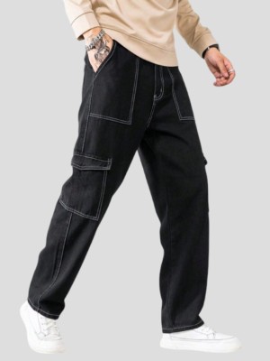 Nayak Fashion Jogger Fit Men Black Jeans