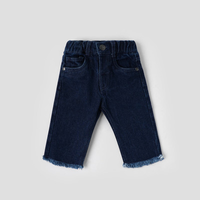 Popees Regular Baby Girls Blue Jeans
