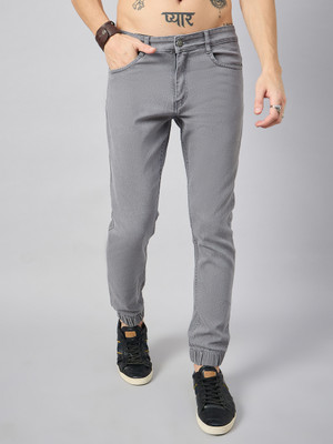 STUDIO NEXX Jogger Fit Men Grey Jeans