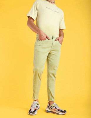 FLYING MACHINE Relaxed Fit Men Green Jeans