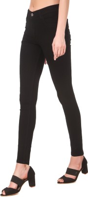 BOTUMQUTE Slim Women Black Jeans