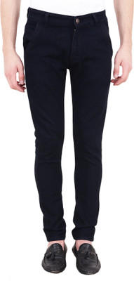 ZAYSH Slim Men Black Jeans