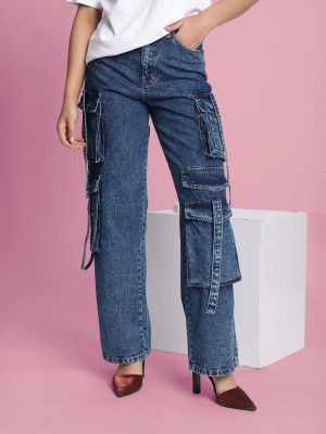 Bene Kleed Relaxed Fit Women Blue Jeans