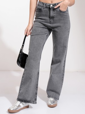 Tokyo Talkies Flared Women Grey Jeans