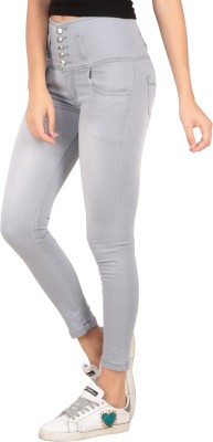 RESBO Slim Women Grey Jeans