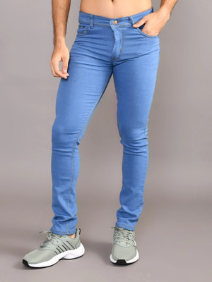 Lzard Slim Men Blue Jeans