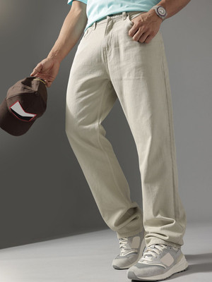 FCUK Relaxed Fit Men Grey Jeans