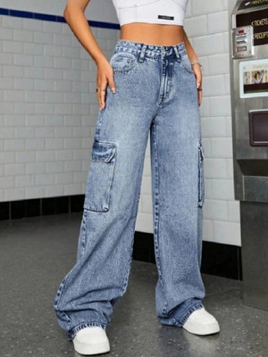 AA-HA! Relaxed Fit Women Blue Jeans