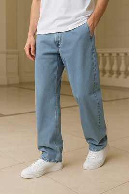 Lorzic Straight Fit Men Blue Jeans