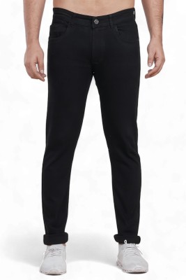 PLOUNGE Skinny Men Black Jeans