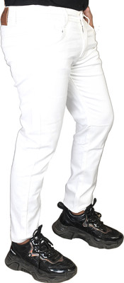 DDD COLLECTION Regular Men White Jeans