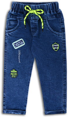 Wishkaro Regular Baby Boys & Baby Girls Blue Jeans