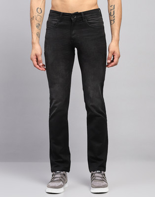 MONTE CARLO Regular Men Black Jeans
