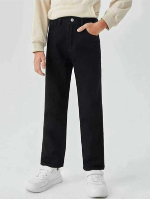 TOKYOFASHIONS Slim Boys Black Jeans