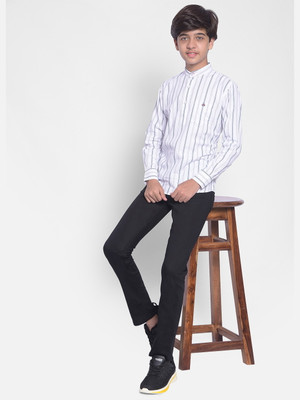 CRIMSOUNE CLUB Regular Boys Black Jeans