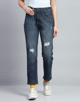 MONTE CARLO Regular Women Blue Jeans