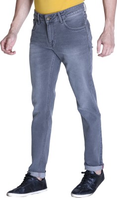 MEGHZ Slim Men Grey Jeans