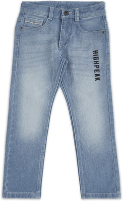 Pantaloons Junior Tapered Fit Boys Blue Jeans