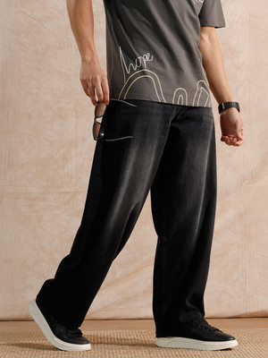 WROGN Relaxed Fit Men Grey Jeans
