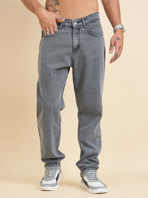 STUDIO NEXX Loose Fit Men Grey Jeans