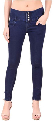 HouseOfCommon Slim Women Blue Jeans