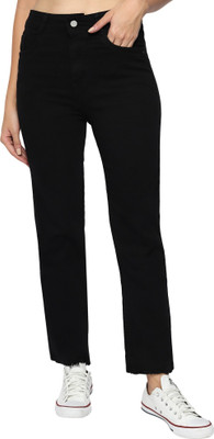 Live Ok Boyfriend Women Black Jeans