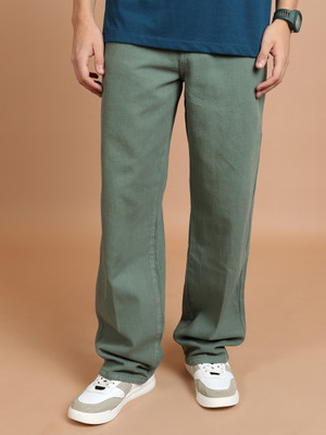 HIGHLANDER Regular Men Green Jeans