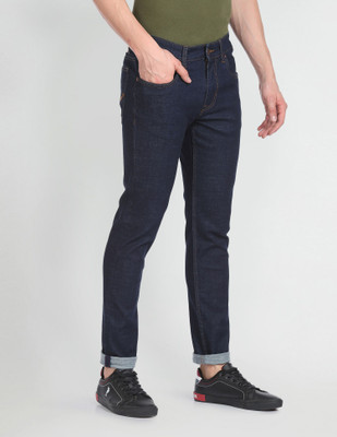 U.S. Polo Assn. Denim Co. Tapered Fit Men Dark Blue Jeans