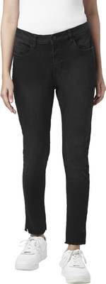 PEOPLE Skinny Women Black Jeans