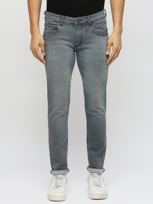 true colors of india Slim Men Grey Jeans