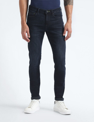 FLYING MACHINE Super Skinny Men Blue Jeans