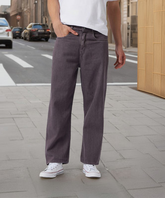 Urbano Fashion Loose Fit Men Grey Jeans