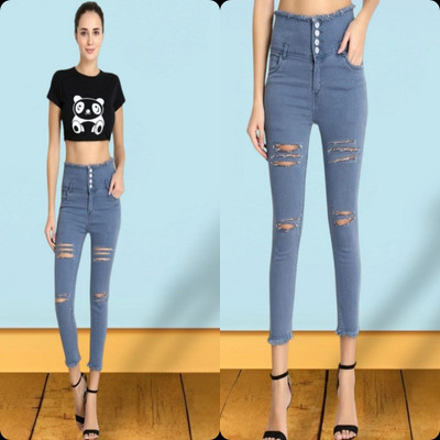 1DAYSTREET Skinny Women Grey Jeans