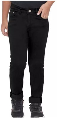 JAKSH PRO Slim Boys Black Jeans