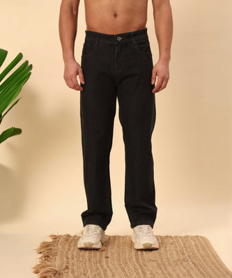 DENIM LOOK Loose Fit Men Dark Grey Jeans