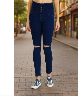 1DAYSTREET Skinny Women Dark Blue Jeans
