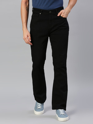 High Star Boot-Leg Men Black Jeans