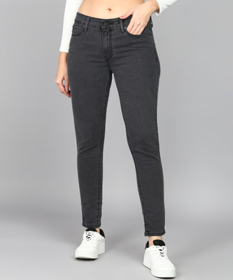 LEVI'S 711 Skinny Women Grey Jeans