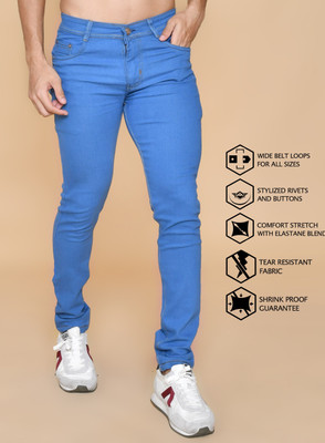 RASSO Regular Men Light Blue Jeans