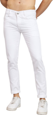linaria Skinny Men White Jeans