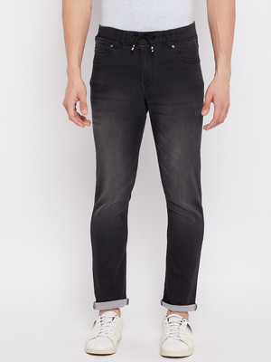 DUKE Slim Men Black Jeans