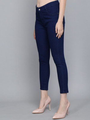 ICONIC ME Slim Women Dark Blue Jeans