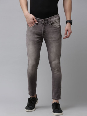 Spykar Slim Men Grey Jeans