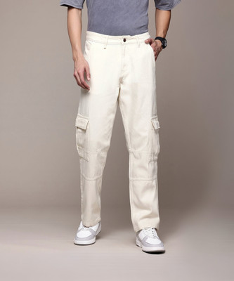 Roadster Straight Fit Men Beige Jeans
