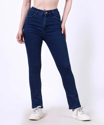 HouseOfCommon Regular Women Dark Blue Jeans