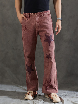 FUGAZEE Flared Men Brown Jeans